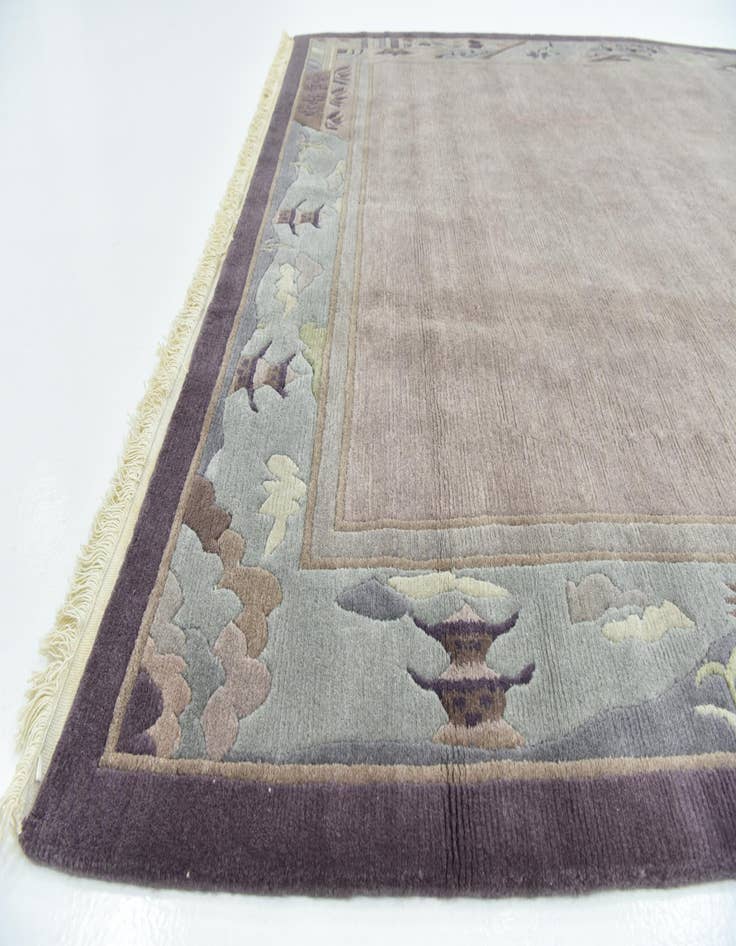 Detail image of  7' 8 x 10' 7  Hand Knotted Nepal Wool Rug