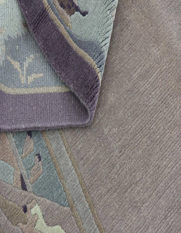 Detail image of  7' 8 x 10' 7  Hand Knotted Nepal Wool Rug