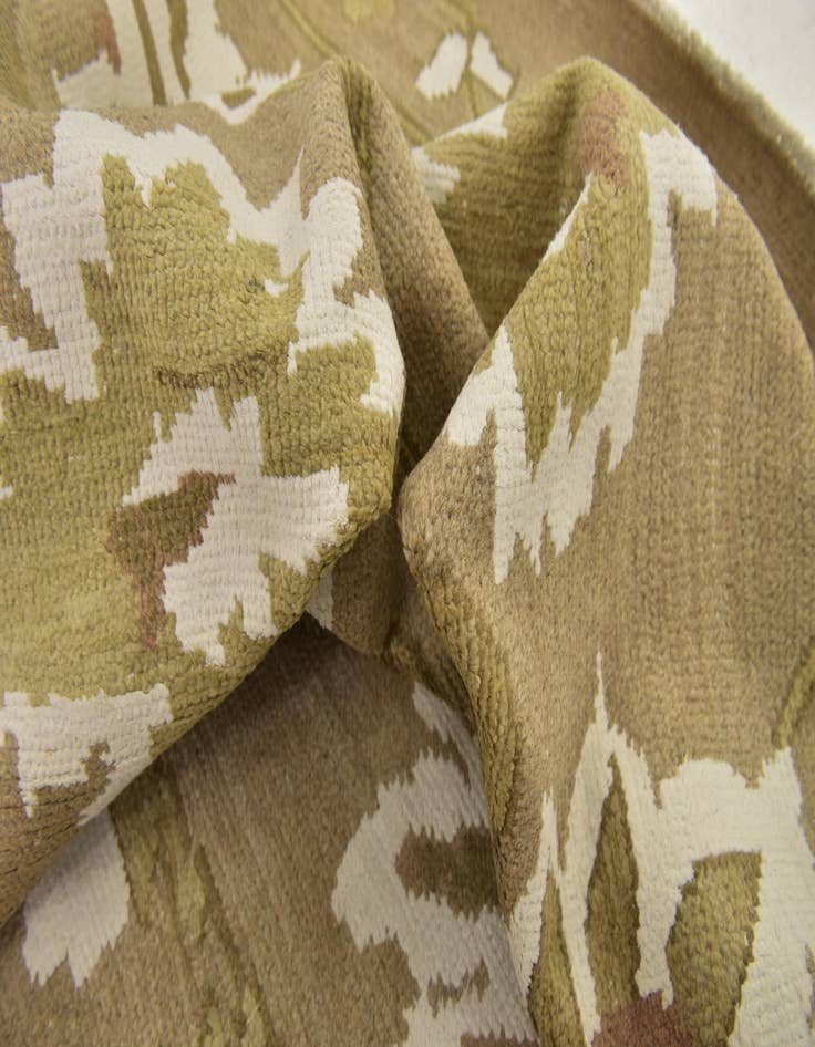 Detail image of  11' 5 x 16' 8  Hand Knotted Oushak Rug