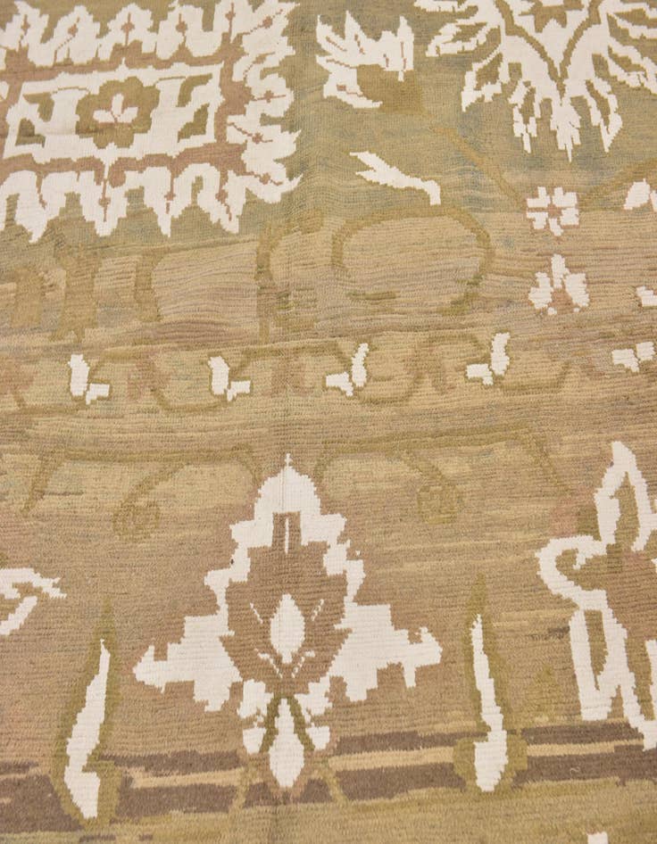 Detail image of  11' 5 x 16' 8  Hand Knotted Oushak Rug