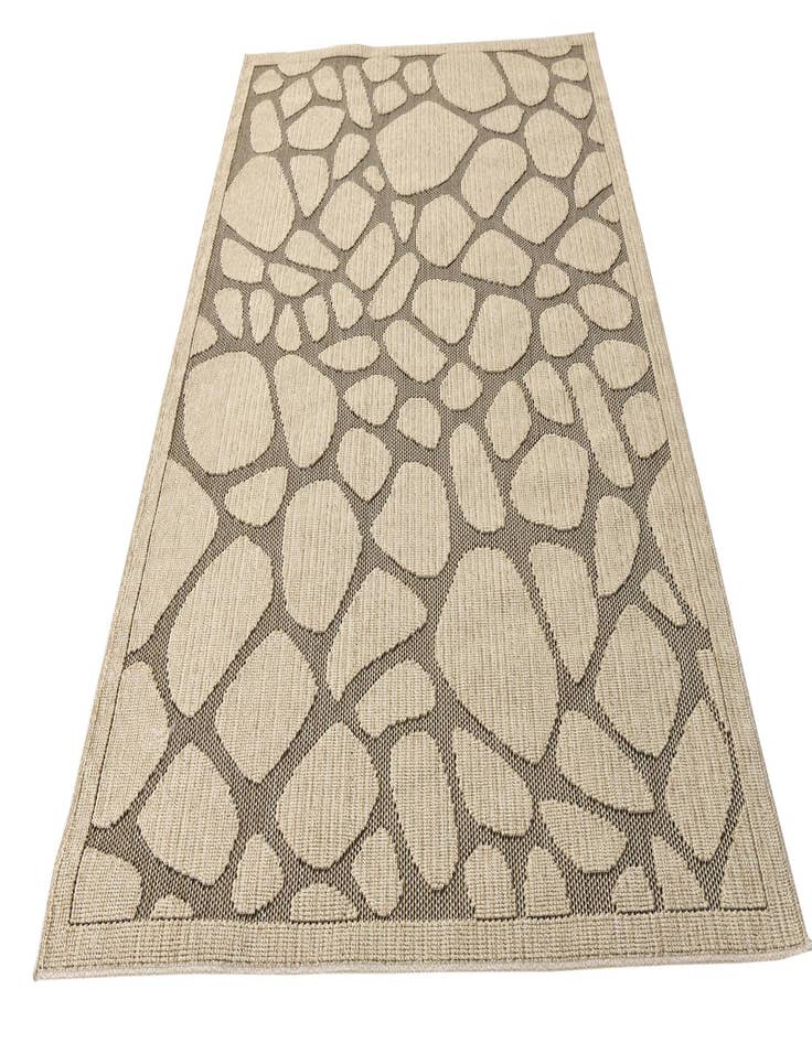 Detail image of  5' 4 x 7' 7  Washable Modern Indoor / Outdoor Rug