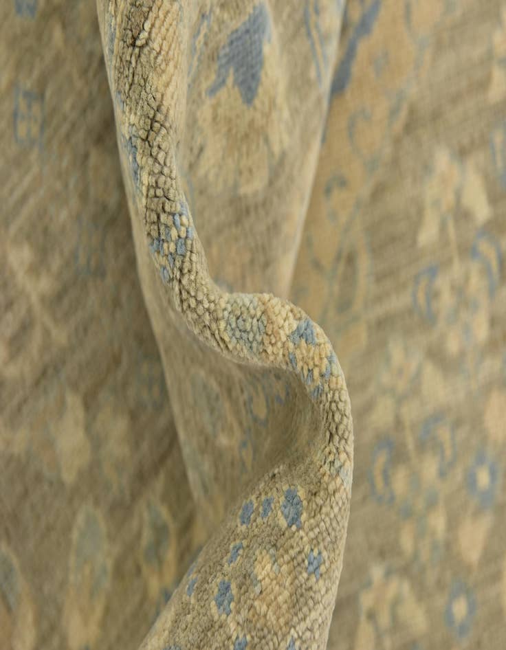 Detail image of  9' 2 x 12' 6  Hand Knotted Peshawar Ziegler Rug