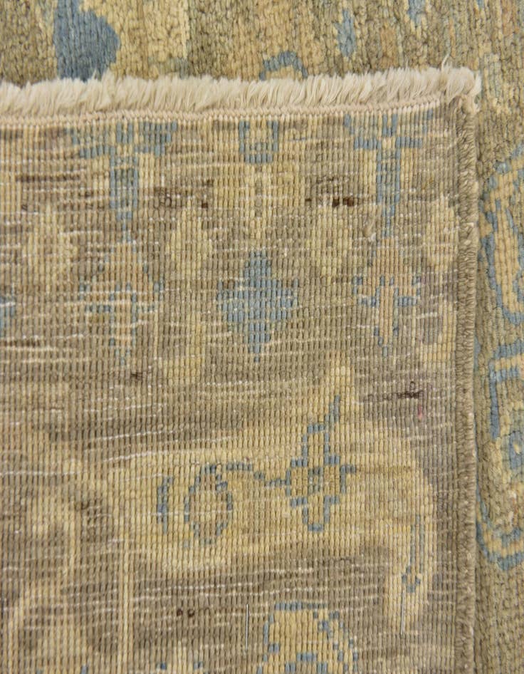 Detail image of  9' 2 x 12' 6  Hand Knotted Peshawar Ziegler Rug