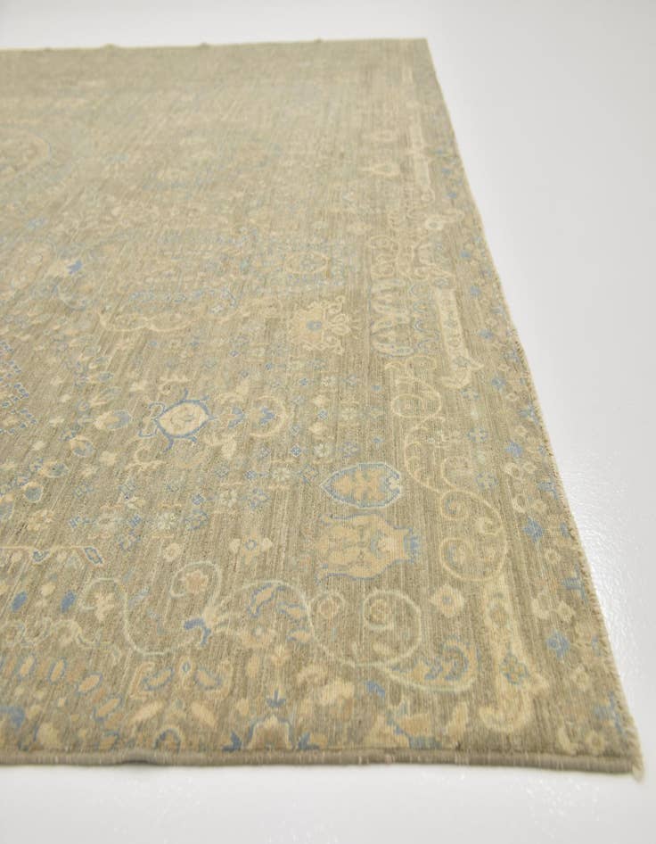 Detail image of  9' 2 x 12' 6  Hand Knotted Peshawar Ziegler Rug