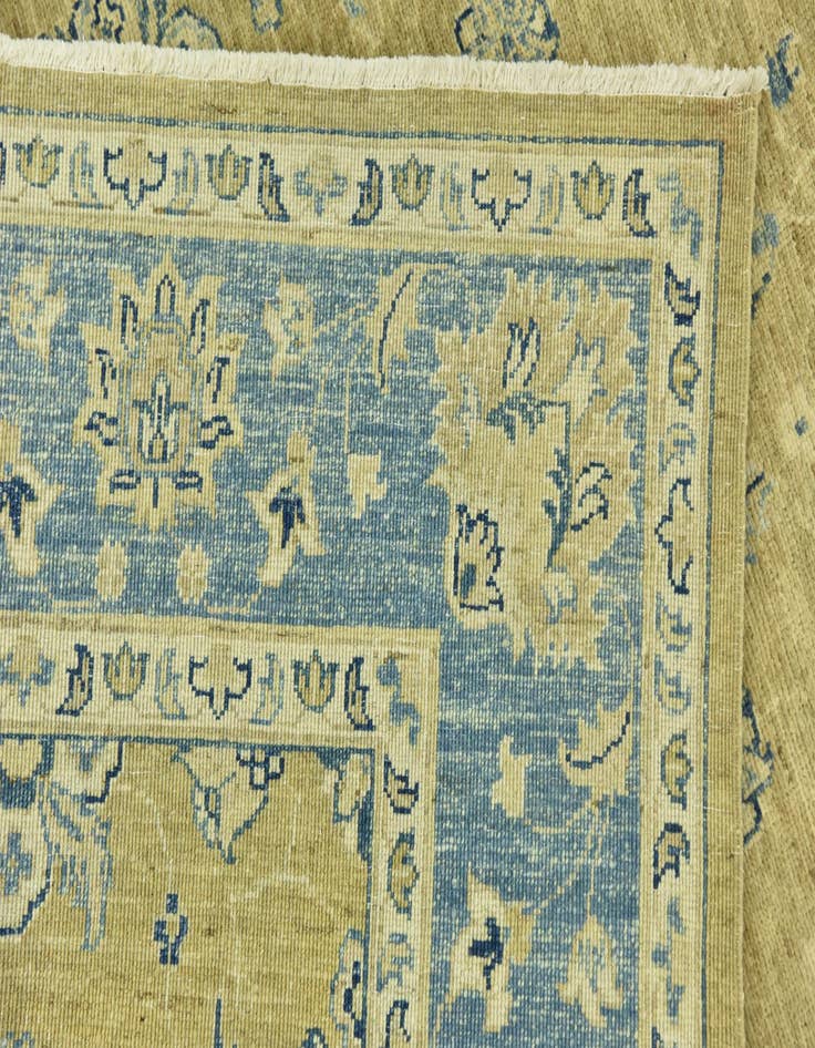 Detail image of  5' x 6' 5  Hand Knotted Peshawar Ziegler Rug
