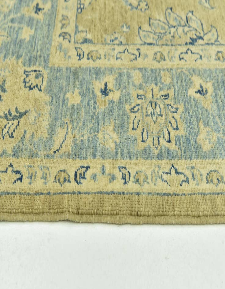 Detail image of  5' x 6' 5  Hand Knotted Peshawar Ziegler Rug