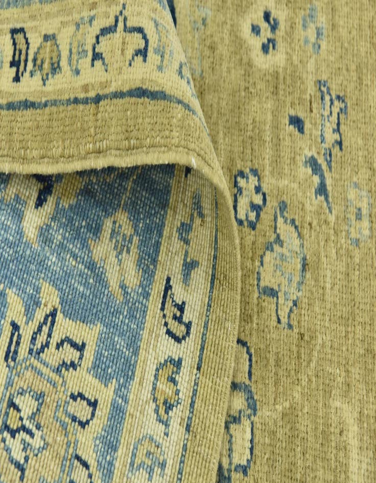 Detail image of  5' x 6' 5  Hand Knotted Peshawar Ziegler Rug