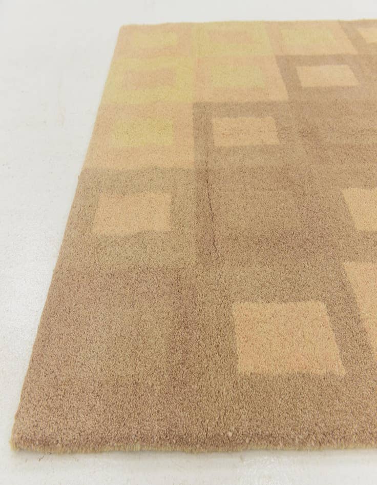 Detail image of  4' 4 x 6' 4 Reproduction Gabbeh Wool Rug