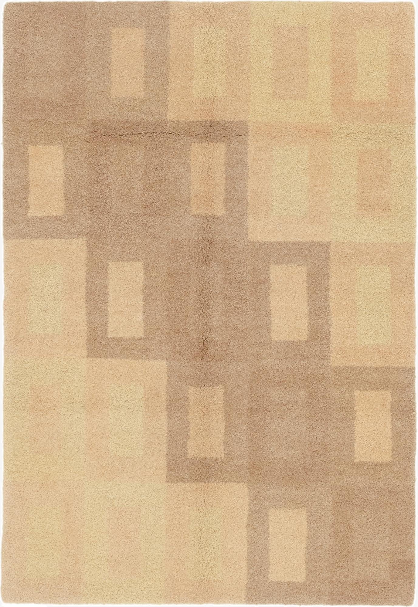  4' 4 x 6' 4 Reproduction Gabbeh Wool Rug