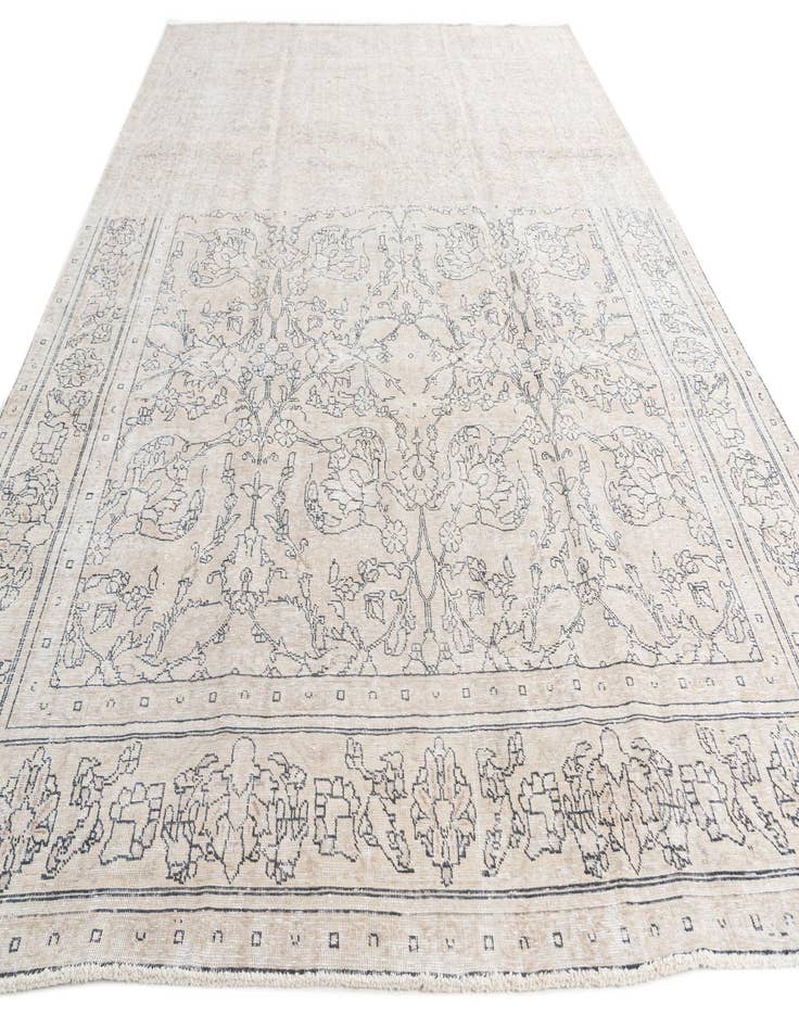 Detail image of  9' 6 x 12' 5  Hand Knotted Ultra Vintage Persian Wool Rug