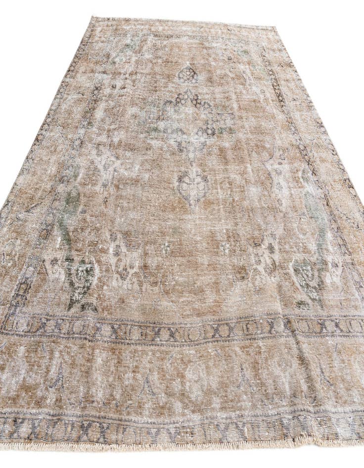 Detail image of  9' 3 x 11' 8  Hand Knotted Ultra Vintage Persian Wool Rug