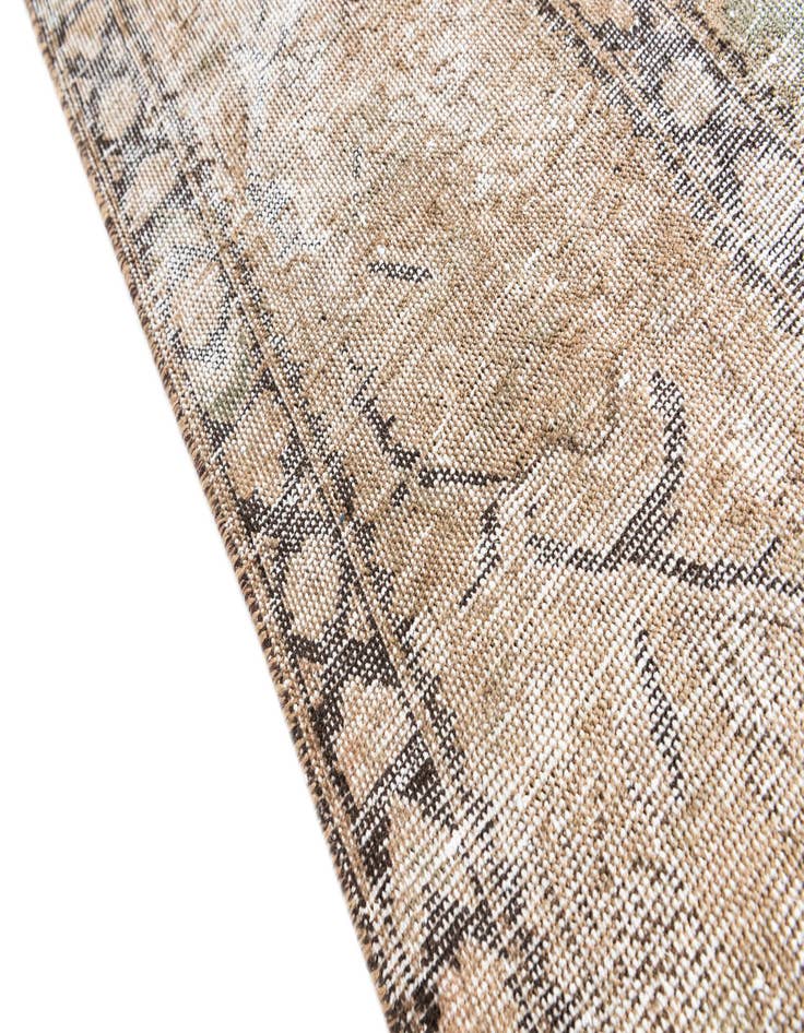 Detail image of  9' 3 x 11' 8  Hand Knotted Ultra Vintage Persian Wool Rug