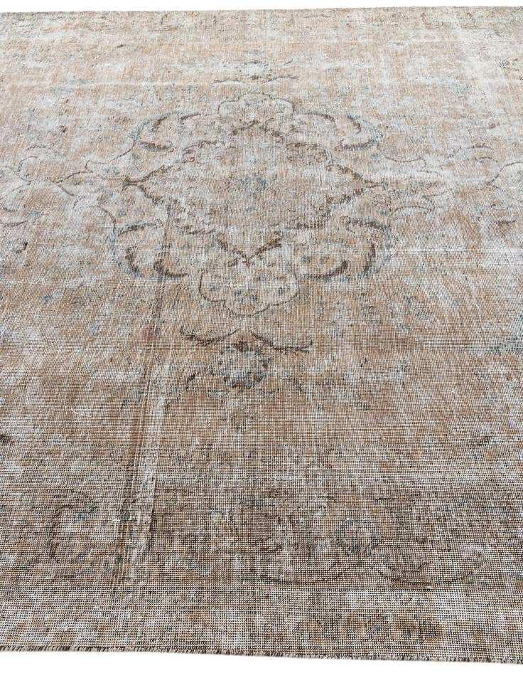 Detail image of  7' 7 x 10' 7  Hand Knotted Ultra Vintage Persian Wool Rug