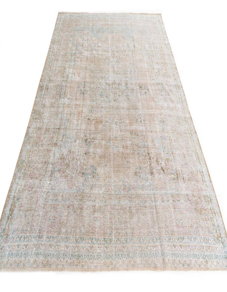 Detail image of  9' 9 x 12' 10  Hand Knotted Ultra Vintage Persian Wool Rug