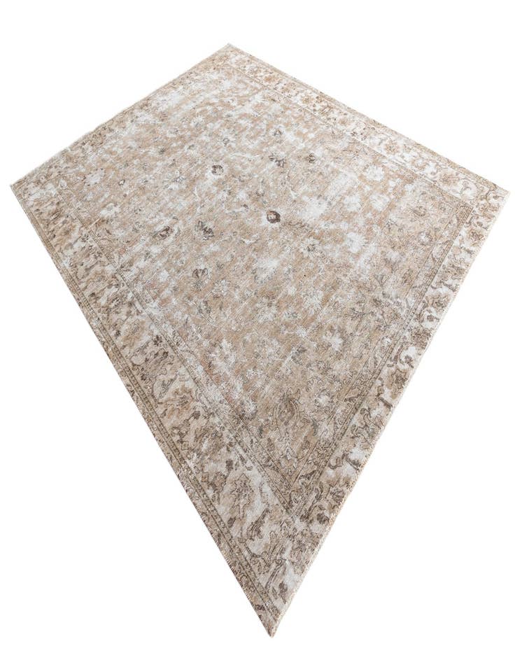 Detail image of  9' 4 x 11' 8  Hand Knotted Ultra Vintage Persian Wool Rug