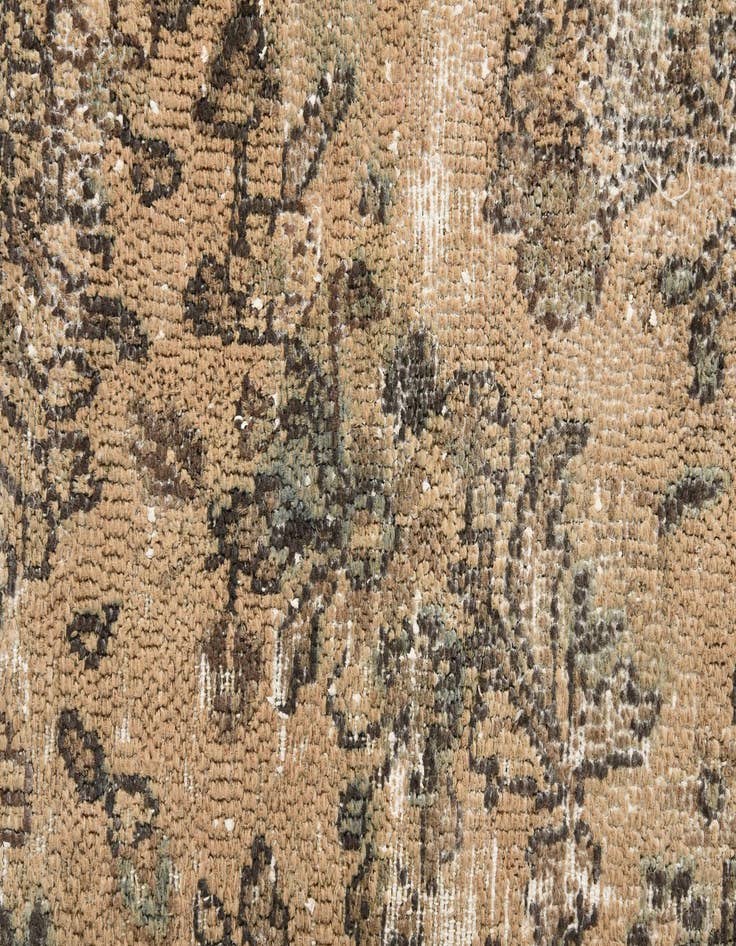 Detail image of  6' 7 x 9' 4  Hand Knotted Ultra Vintage Persian Wool Rug