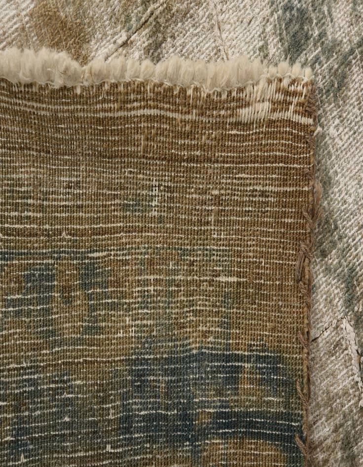 Detail image of  9' 2 x 12' 7  Hand Knotted Ultra Vintage Persian Wool Rug