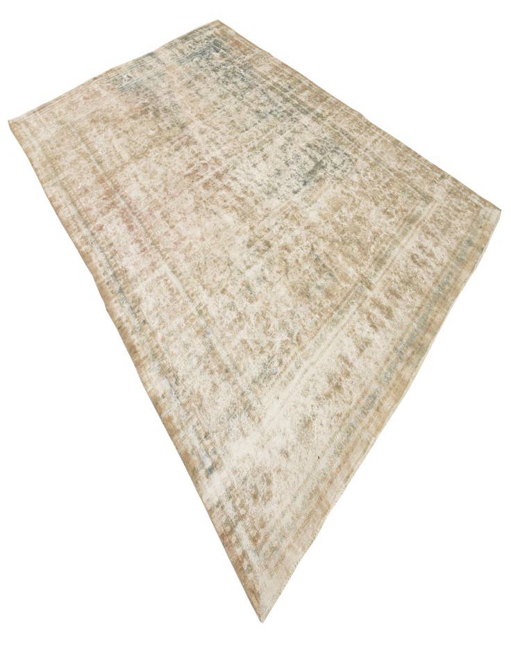 Detail image of  9' 2 x 12' 7  Hand Knotted Ultra Vintage Persian Wool Rug