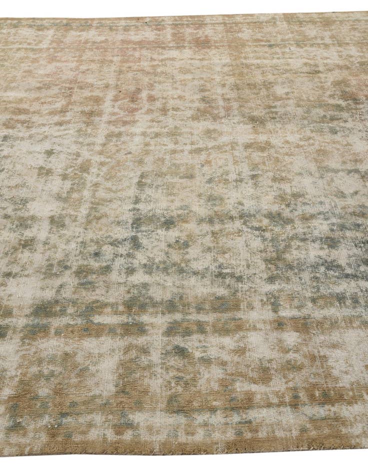 Detail image of  9' 2 x 12' 7  Hand Knotted Ultra Vintage Persian Wool Rug