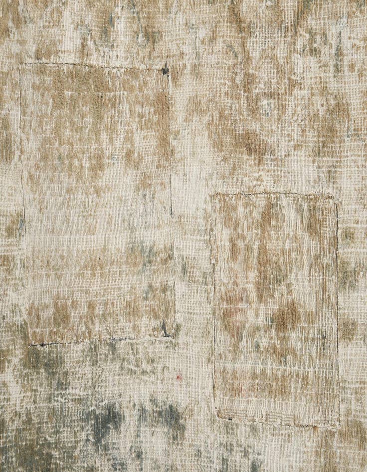 Detail image of  9' 2 x 12' 7  Hand Knotted Ultra Vintage Persian Wool Rug