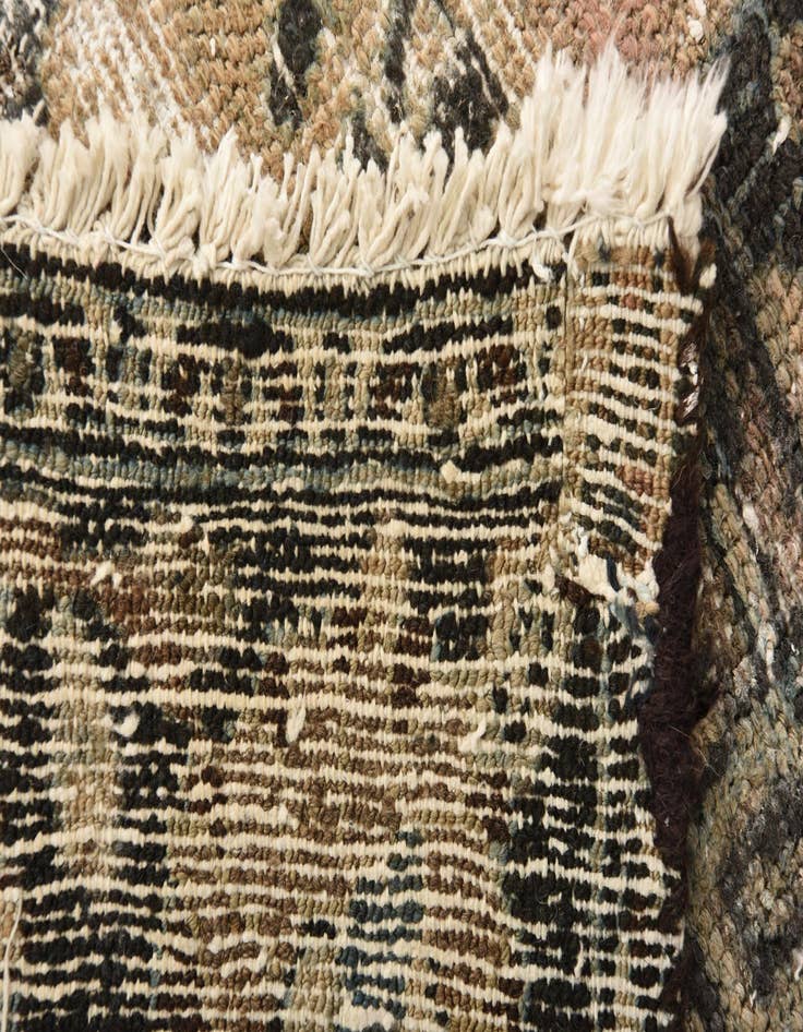 Detail image of  10' 2 x 12' 6  Hand Knotted Ultra Vintage Persian Wool Rug