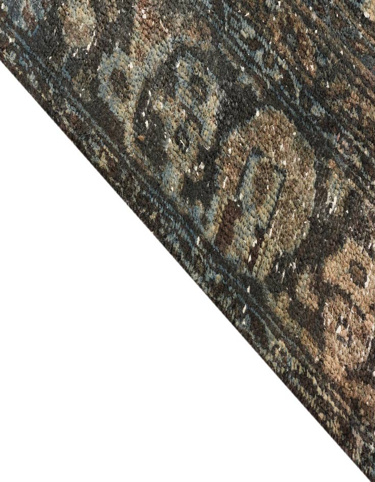 Detail image of  10' 2 x 12' 6  Hand Knotted Ultra Vintage Persian Wool Rug