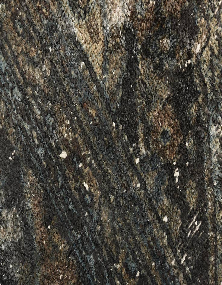 Detail image of  10' 2 x 12' 6  Hand Knotted Ultra Vintage Persian Wool Rug