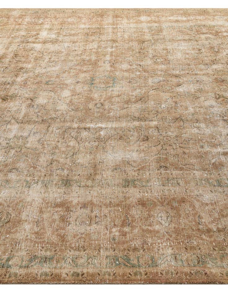 Detail image of  9' 9 x 13' 4  Hand Knotted Ultra Vintage Persian Wool Rug