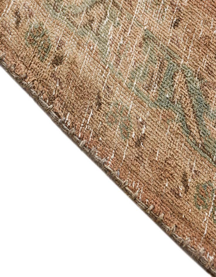 Detail image of  9' 9 x 13' 4  Hand Knotted Ultra Vintage Persian Wool Rug