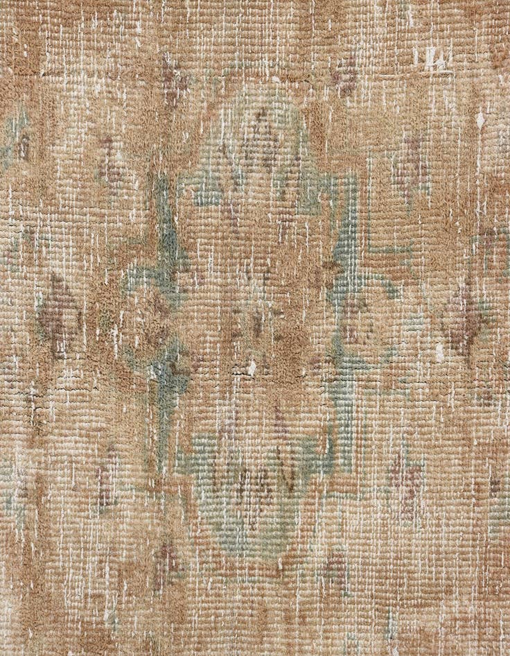 Detail image of  9' 9 x 13' 4  Hand Knotted Ultra Vintage Persian Wool Rug