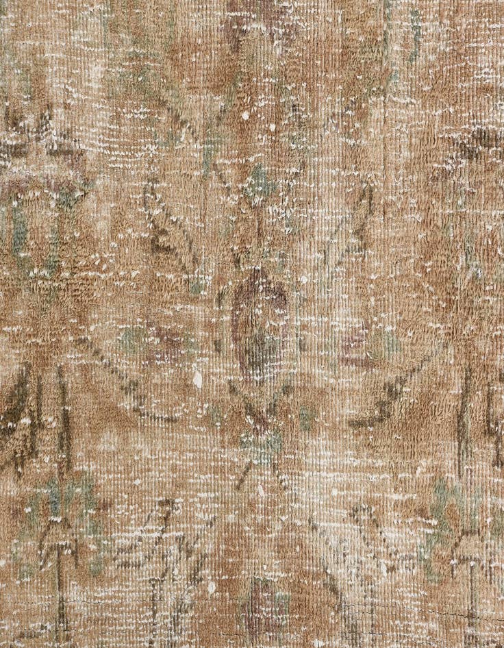 Detail image of  9' 9 x 13' 4  Hand Knotted Ultra Vintage Persian Wool Rug