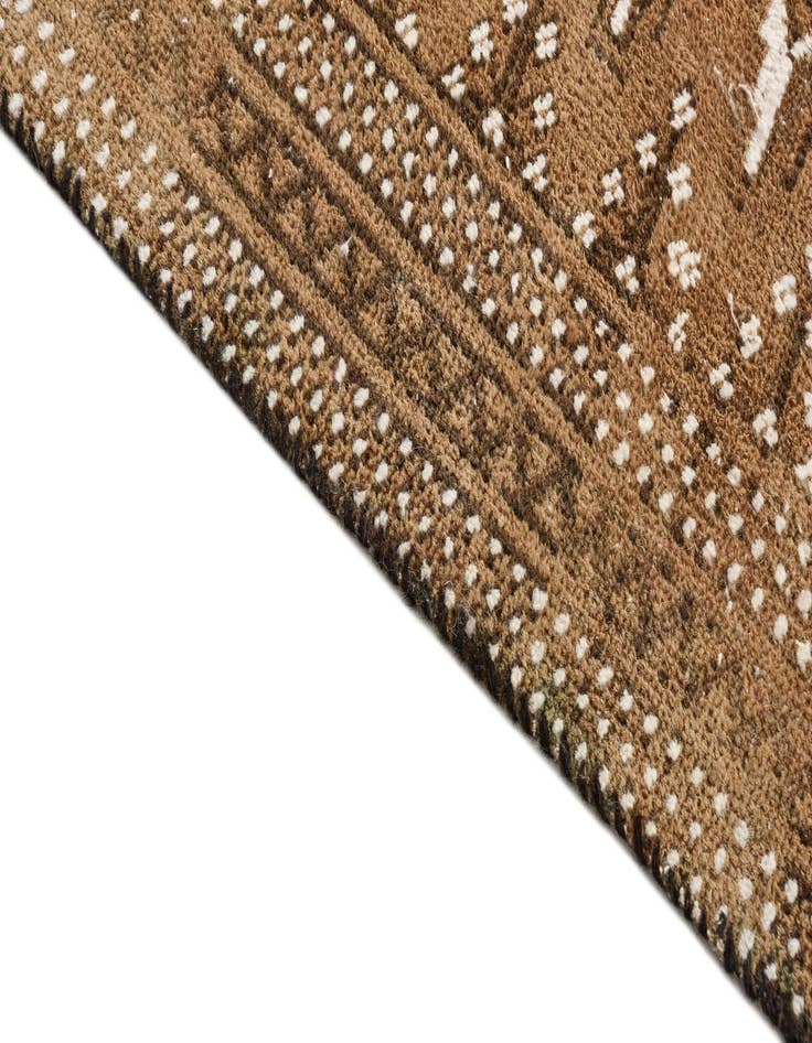 Detail image of  8' 1 x 11'  Hand Knotted Ultra Vintage Persian Wool Rug