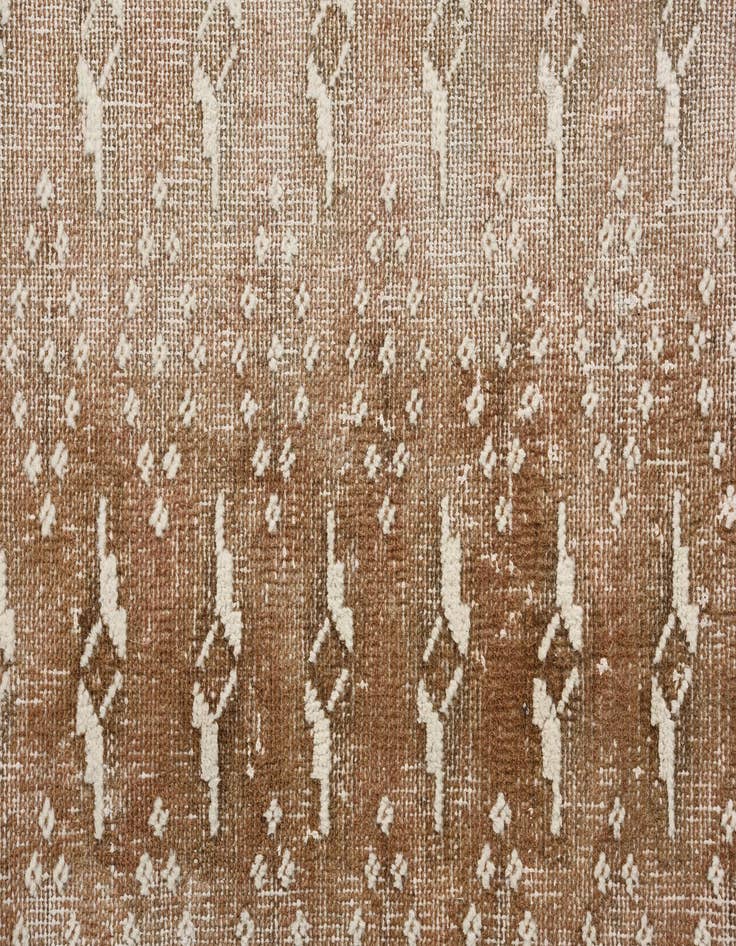 Detail image of  8' 1 x 11'  Hand Knotted Ultra Vintage Persian Wool Rug