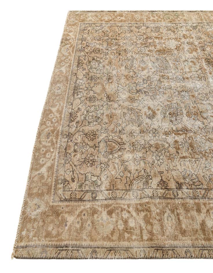 Detail image of  8' 3 x 10' 10  Hand Knotted Ultra Vintage Persian Wool Rug