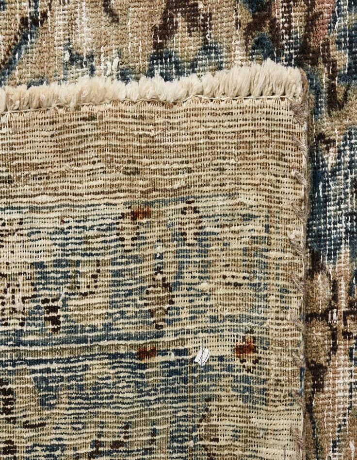 Detail image of  7' 8 x 10' 9  Hand Knotted Ultra Vintage Persian Wool Rug