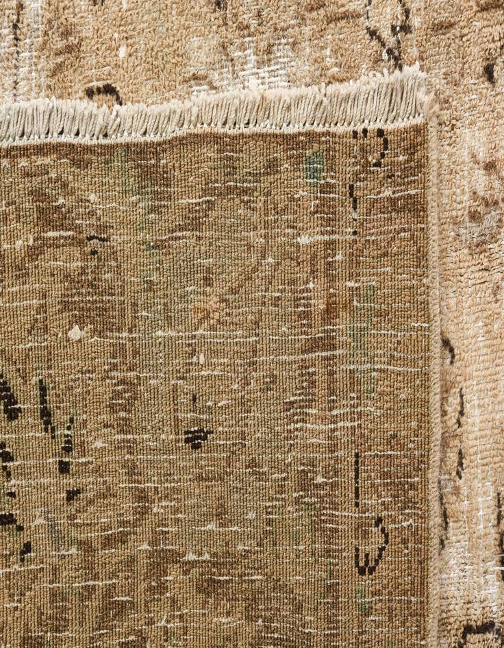 Detail image of  9' 1 x 11' 10  Hand Knotted Ultra Vintage Persian Wool Rug