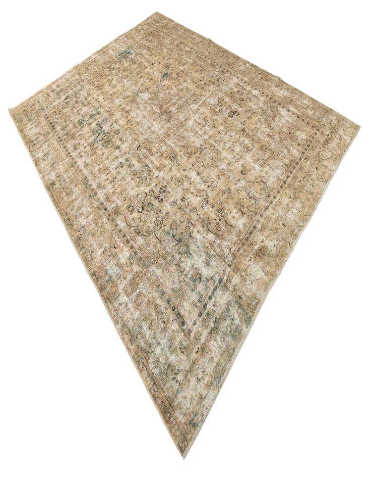 Detail image of  9' 1 x 11' 10  Hand Knotted Ultra Vintage Persian Wool Rug