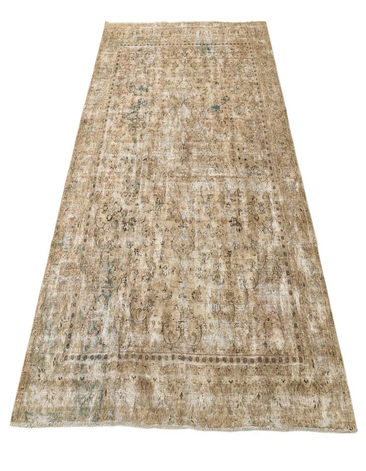 Detail image of  9' 1 x 11' 10  Hand Knotted Ultra Vintage Persian Wool Rug