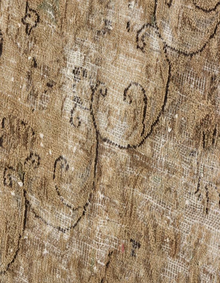 Detail image of  9' 1 x 11' 10  Hand Knotted Ultra Vintage Persian Wool Rug