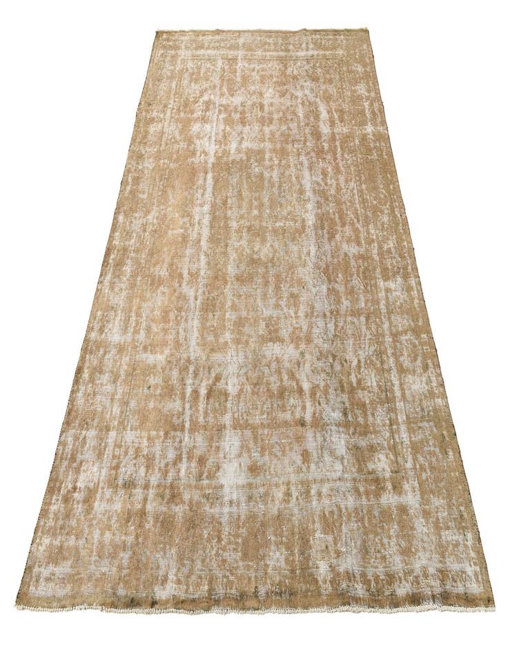 Detail image of  9' 5 x 13'  Hand Knotted Ultra Vintage Persian Wool Rug