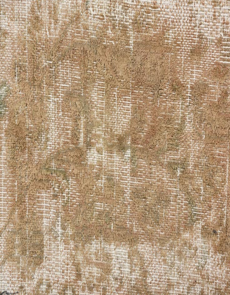 Detail image of  9' 5 x 13'  Hand Knotted Ultra Vintage Persian Wool Rug