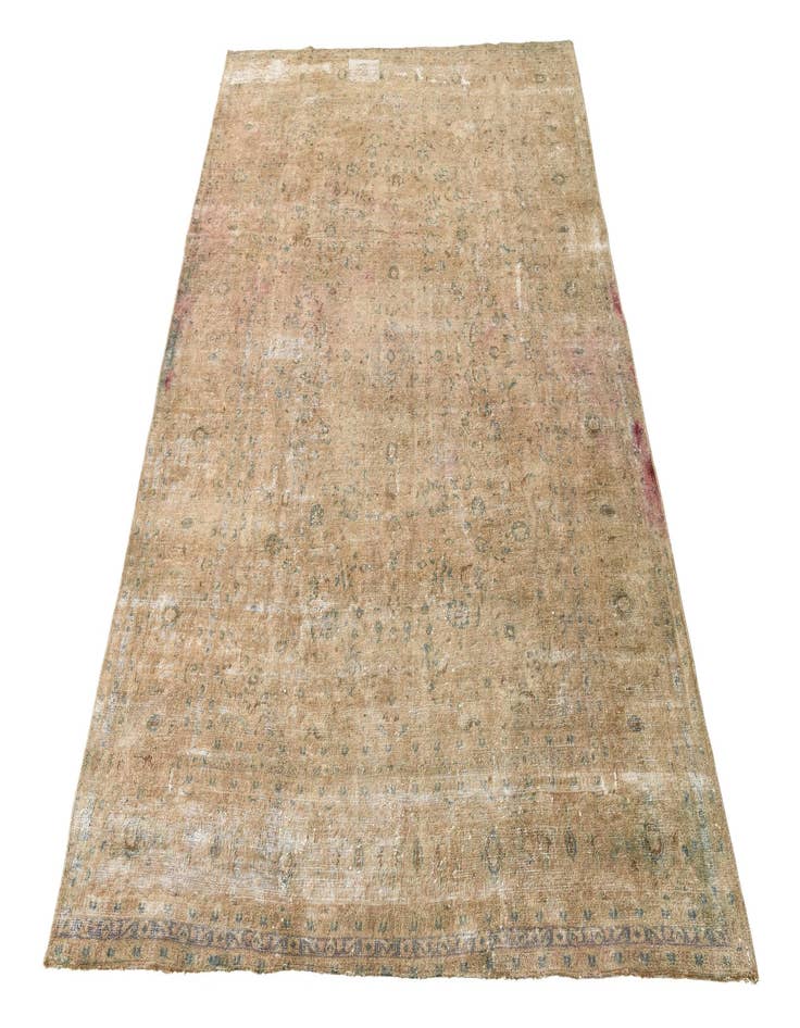 Detail image of  7' 9 x 11' 4  Hand Knotted Ultra Vintage Persian Wool Rug