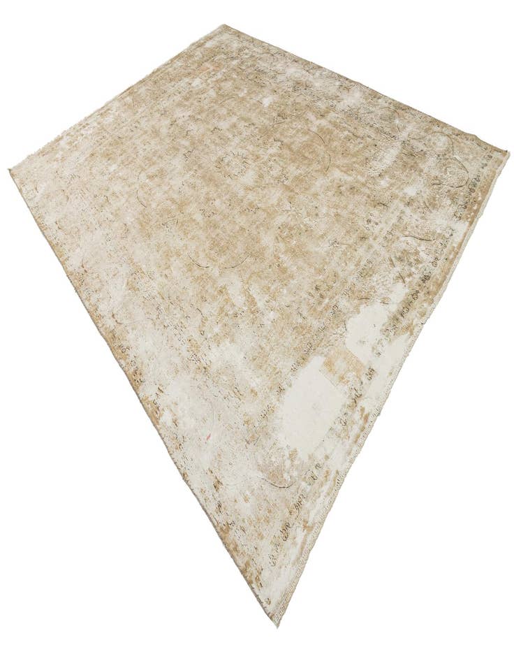 Detail image of  9' 9 x 12' 6  Hand Knotted Ultra Vintage Persian Wool Rug