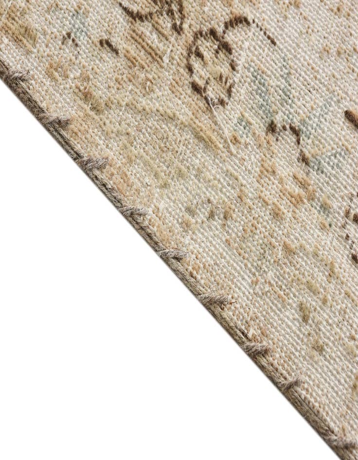 Detail image of  9' 9 x 12' 6  Hand Knotted Ultra Vintage Persian Wool Rug