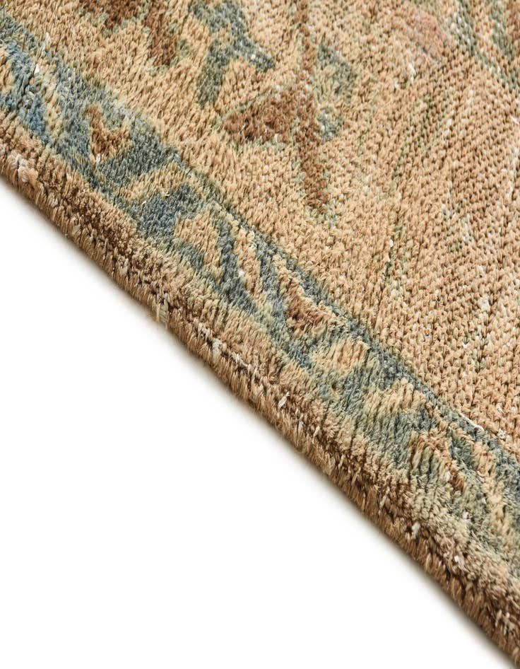 Detail image of  3' 9 x 6' 7  Hand Knotted Ultra Vintage Persian Wool Rug