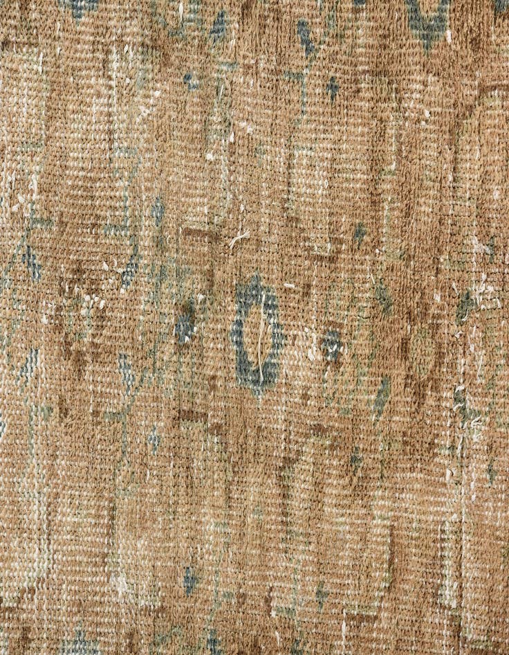 Detail image of  3' 9 x 6' 7  Hand Knotted Ultra Vintage Persian Wool Rug