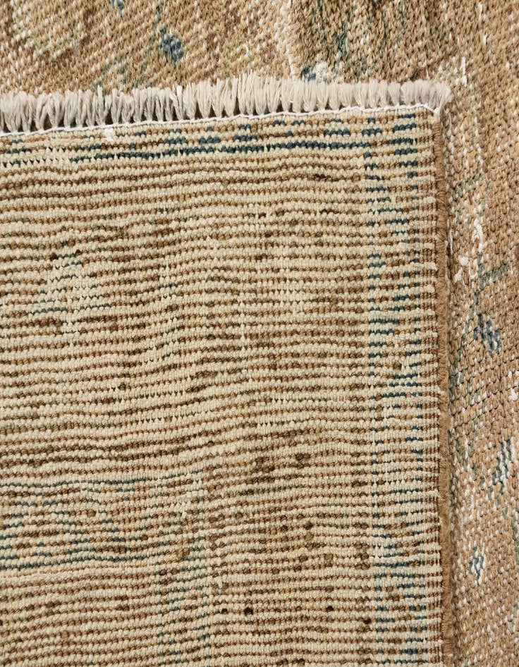 Detail image of  3' 9 x 6' 7  Hand Knotted Ultra Vintage Persian Wool Rug