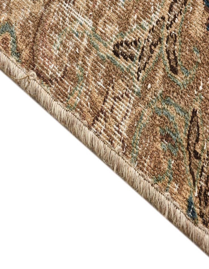 Detail image of  9' x 11' 8  Hand Knotted Ultra Vintage Persian Wool Rug