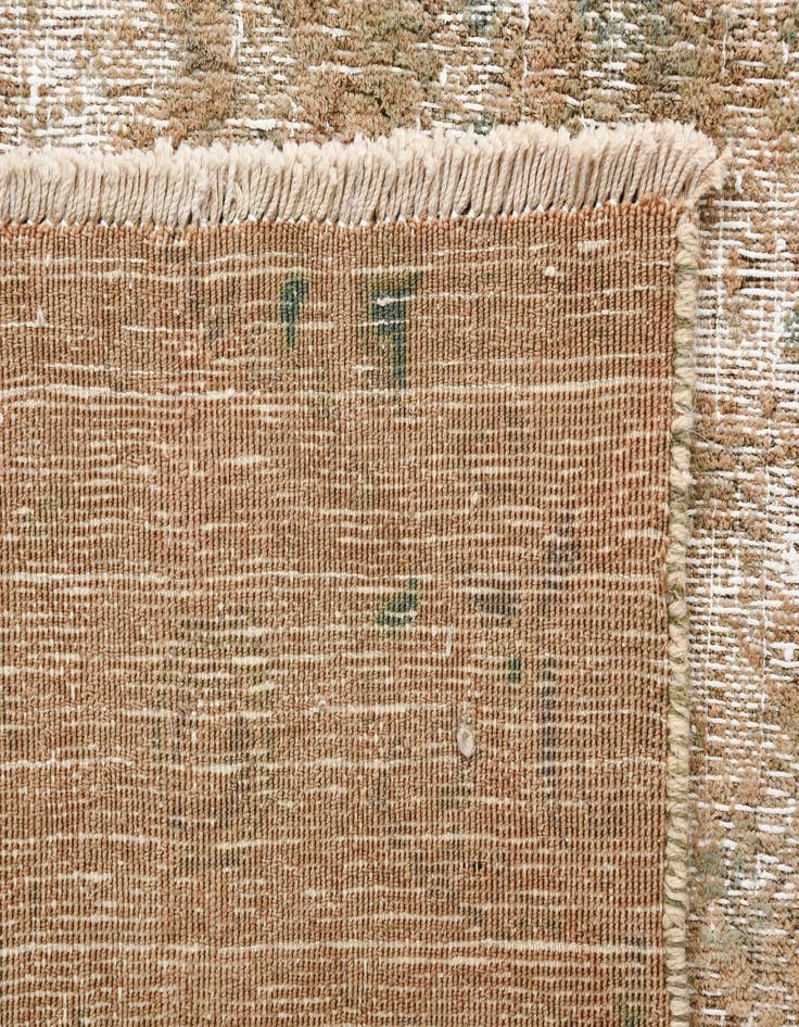 Detail image of  7' 2 x 10' 4  Hand Knotted Ultra Vintage Persian Wool Rug