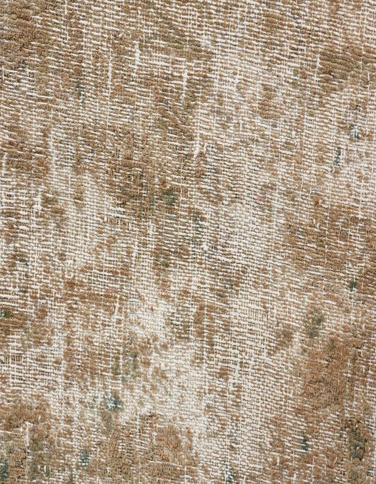 Detail image of  7' 2 x 10' 4  Hand Knotted Ultra Vintage Persian Wool Rug